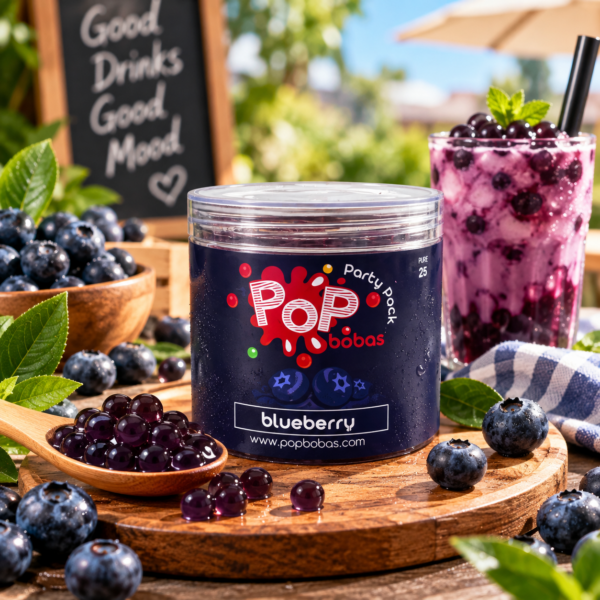 Pop Bobas Party Pack Blueberry 350gr