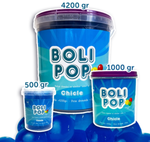 Perlas Explosivas Chicle Boli Pop 4200 gr