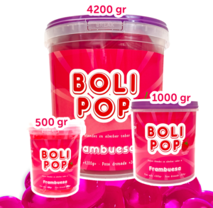 Perlas Explosivas Frambuesa Boli Pop